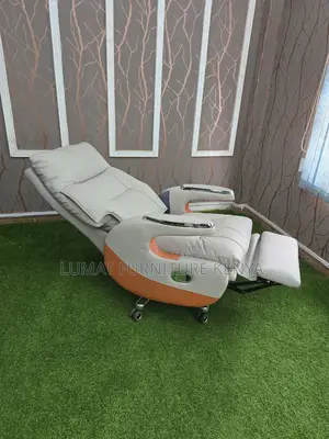 Ergonomic Leather Executive Office Chair With Footrest