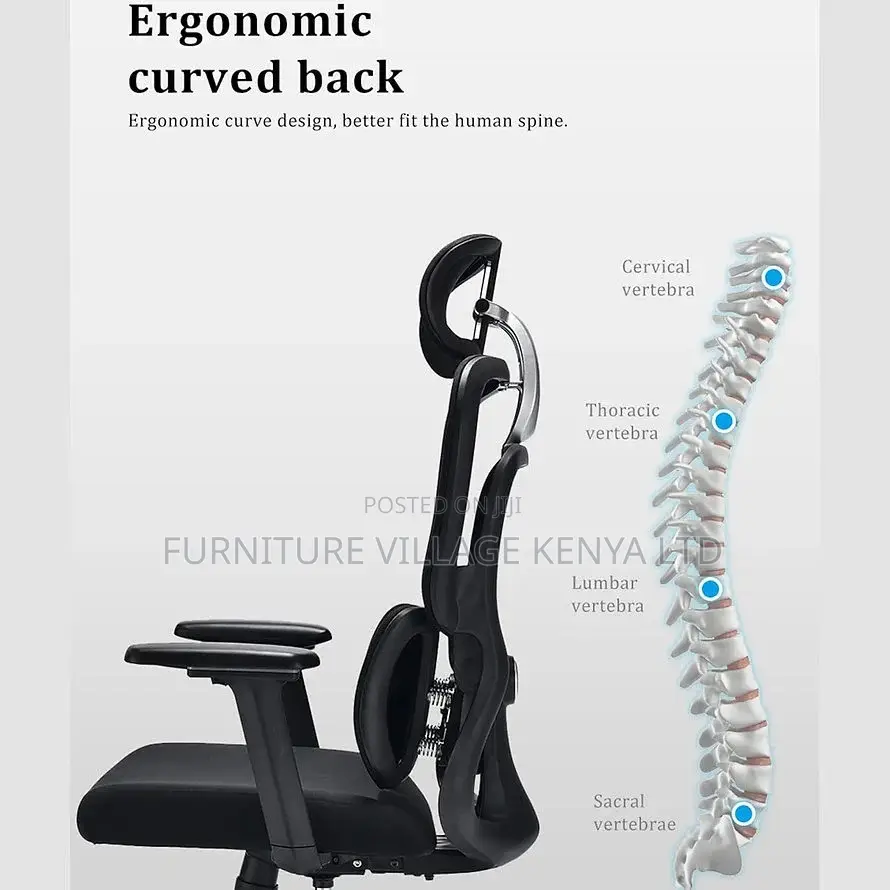 Office Chairs| Executive Ergonomic Office Seat| Lumbar Support