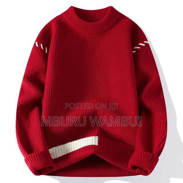 Knit Crewneck Sweaters - thumbnail 4
