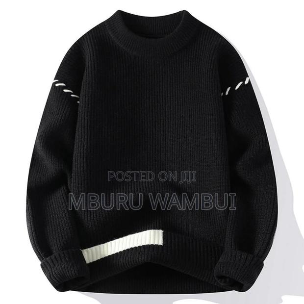 Knit Crewneck Sweaters - thumbnail 5