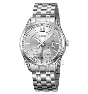Skmei 9319 Gents Watch Stainless Steel Men’S Quartz Wristwatch