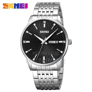 Skmei 9323 Gents Watch Stainless Steel Men’S Quartz Wristwatch