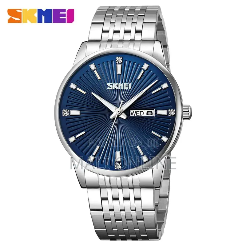 Skmei 9323 Gents Watch Stainless Steel Men’S Quartz Wristwatch