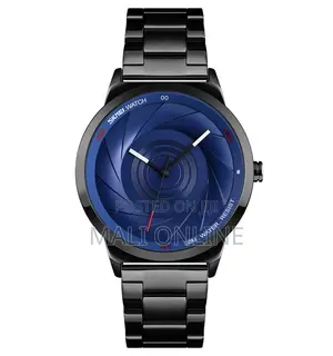 Skmei 9210 Gents Stainless Steel Watch Water Resistant Men Wristwatch