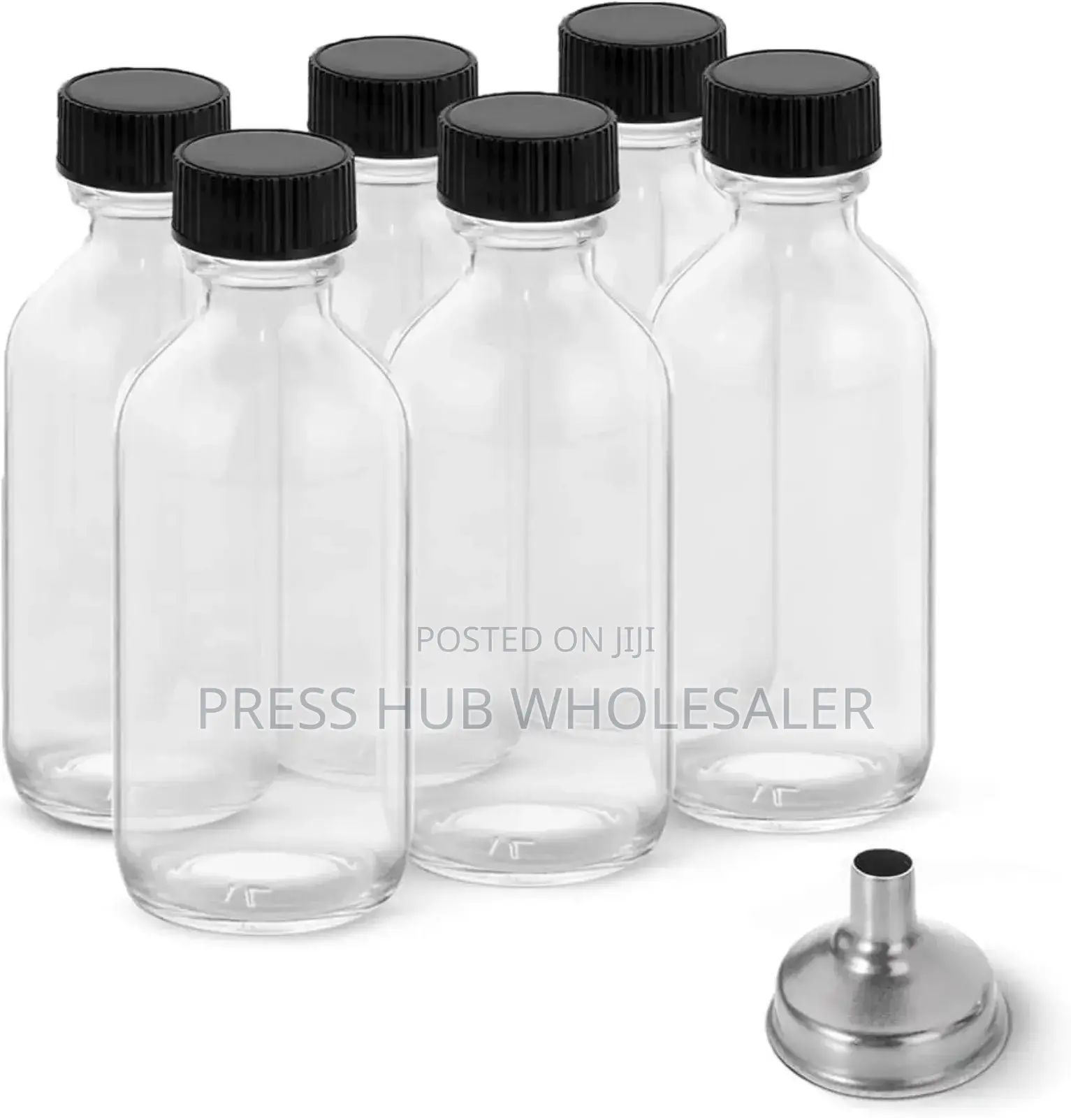 Glass Ginger Shots Bottle 5 PCS