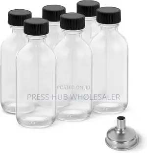 Glass Ginger Shots Bottle 5 PCS