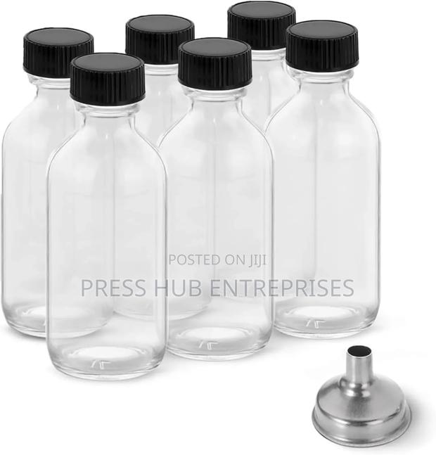 Glass Ginger Shots Bottle 6 PCS