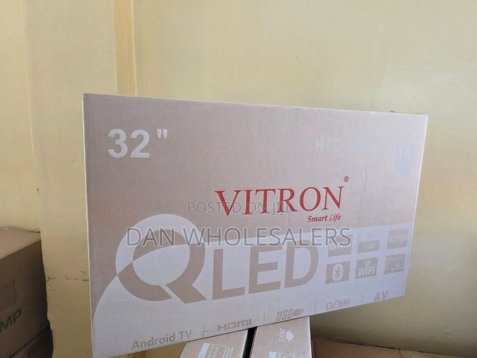 Vitron 32 Inch Qled Smart Tv Netflix Built In