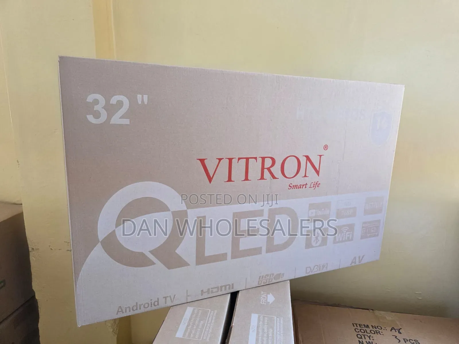 Vitron 32 Inch Qled Smart Tv Netflix Built In
