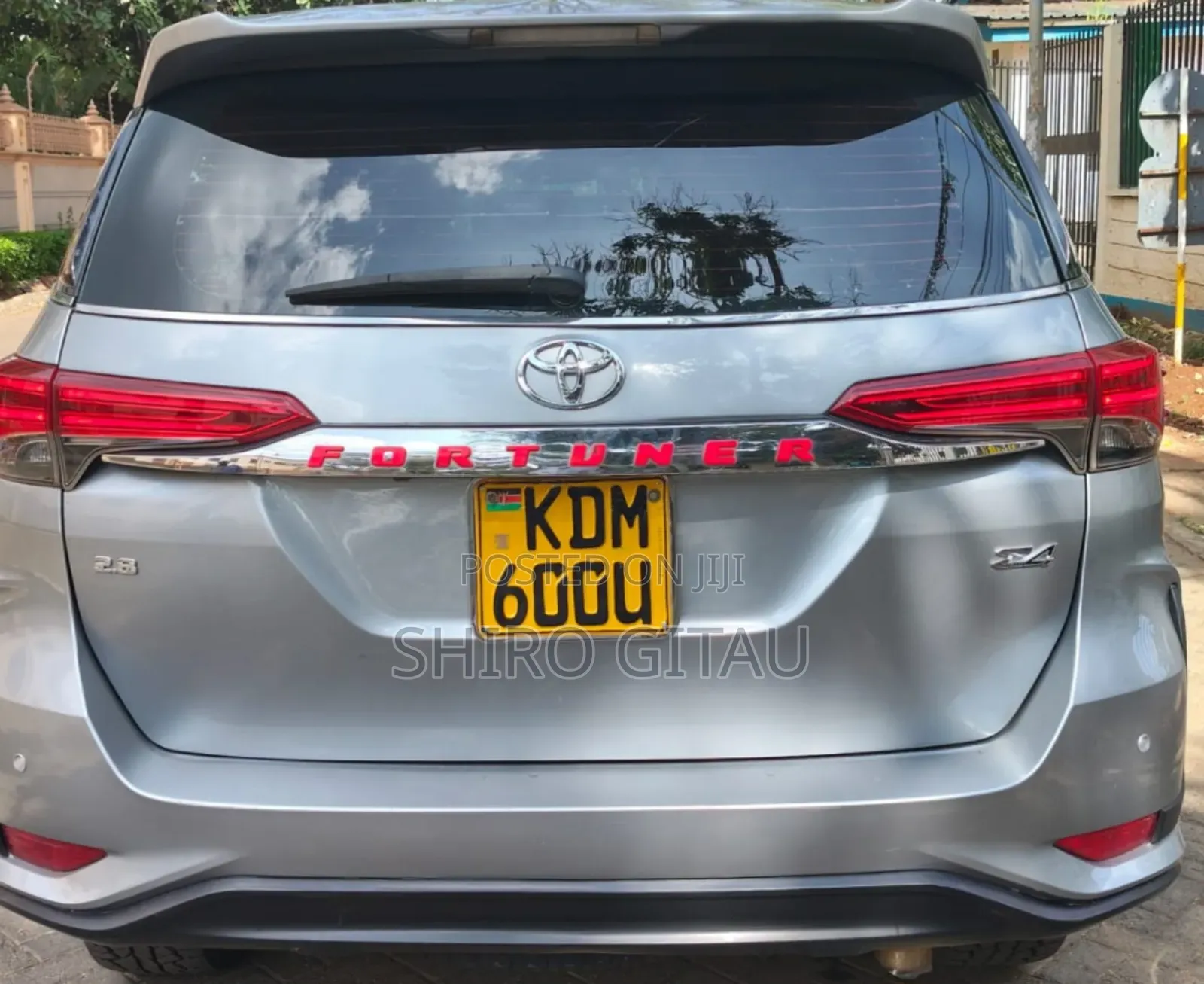 Toyota Fortuner 2016 Silver