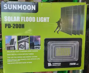 Sunmoon 200w Solar Flood Light Outdoor Waterproof Led Security Lamp