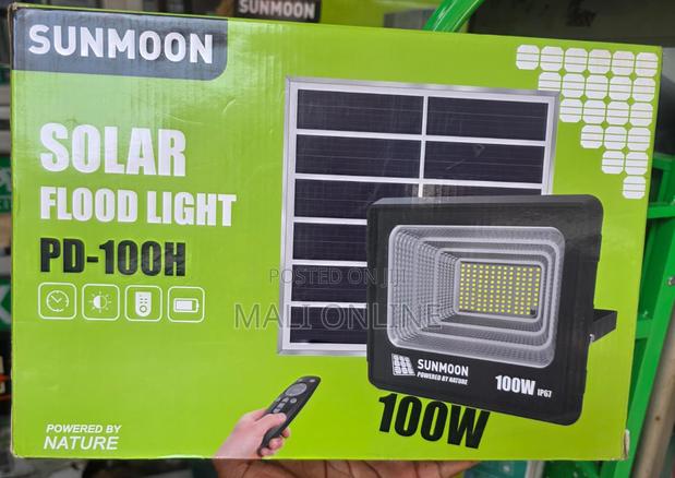 Sunmoon 100w Solar Flood Light Outdoor Waterproof Led Security Light - main view
