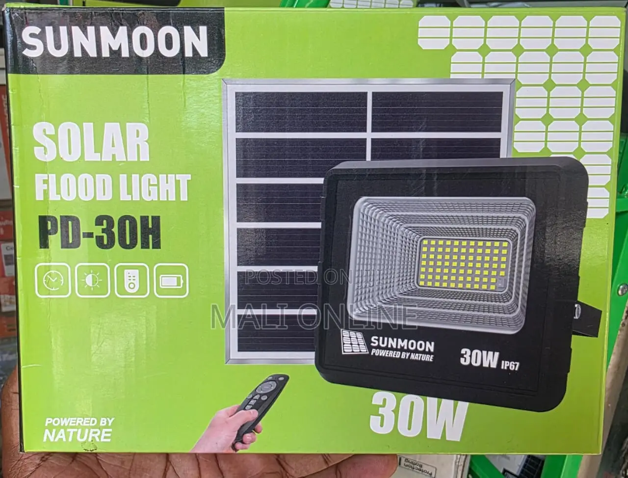 Sunmoon 30w Solar Flood Light Outdoor Waterproof Led Security Light