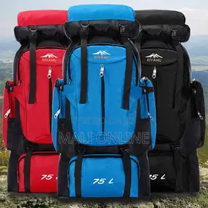 75l Large Capacity Hiking Backpack Waterproof Travel Rucksack