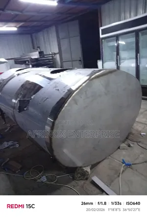 We Fabricate and Mount to the Lorry. Stainless Steel Tanks. On Order