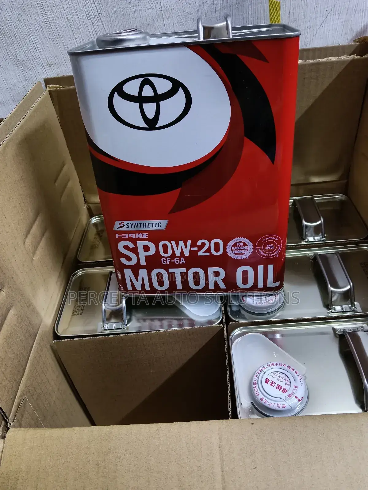 Fully Synthetic 0w-20 4l for Toyota Hybrid Vehicles