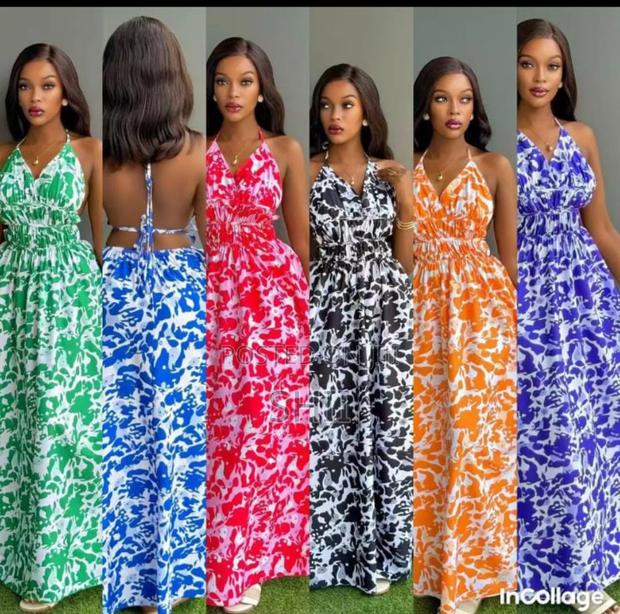 Backlss Dresses Available Black in Color - main view