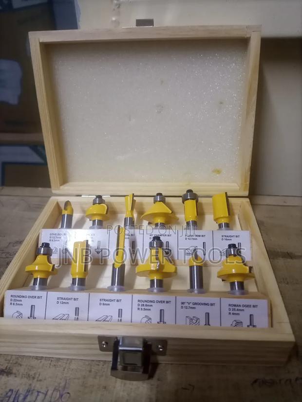 12 Pieces Router Bits - main view