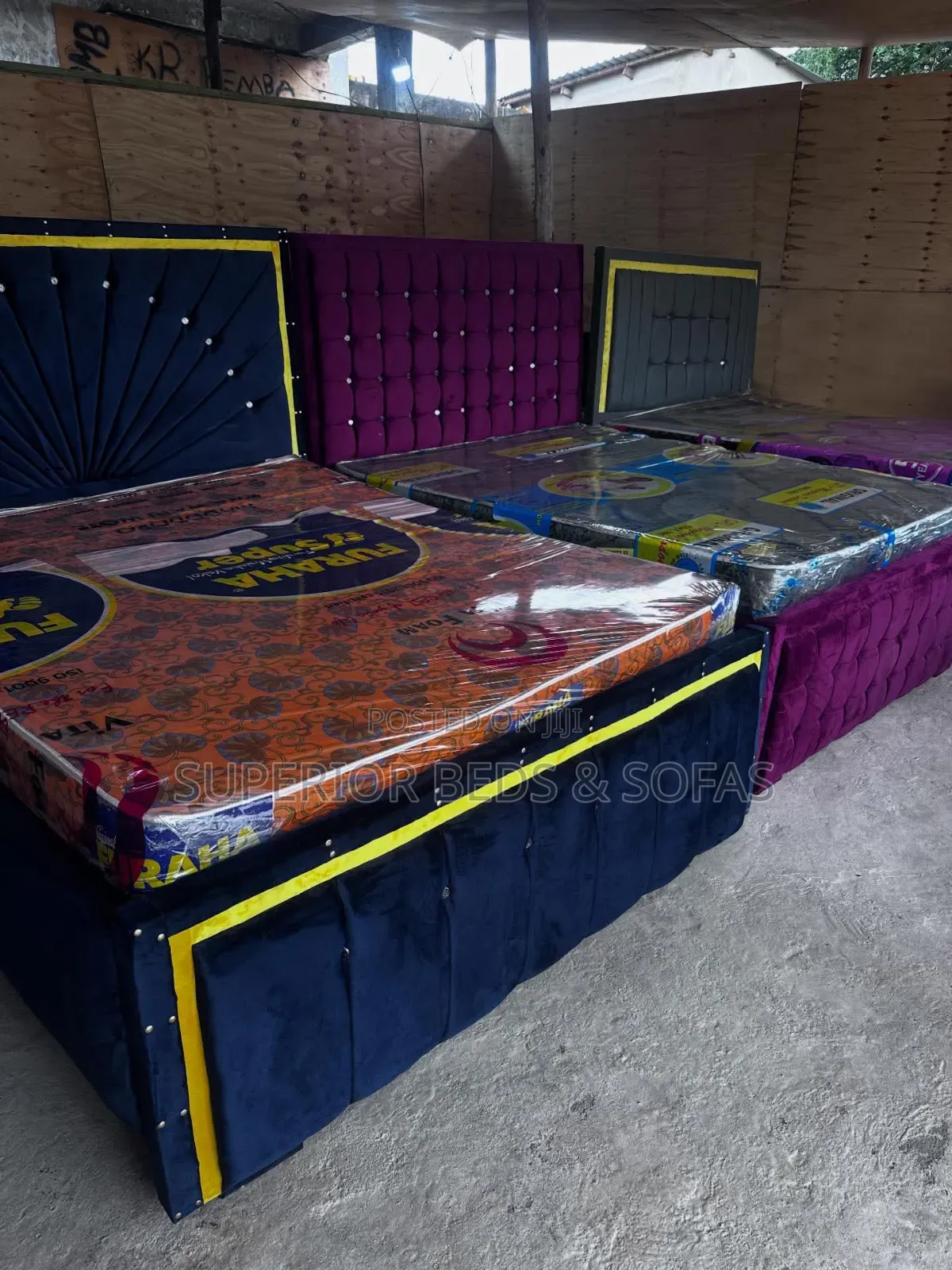 Luxury Panel Bed 5 × 6 Free Delivery