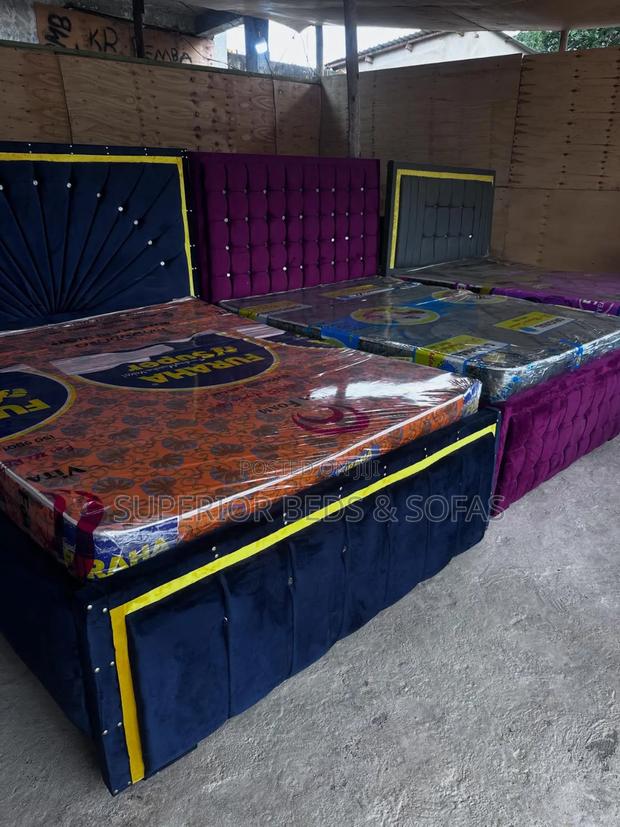 Luxury Panel Bed 5 × 6 Free Delivery