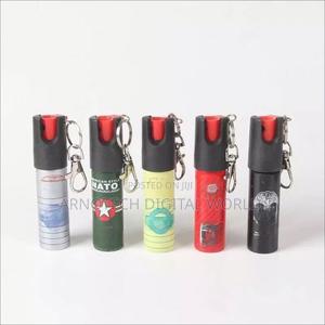 Self Defense Keychain Spray With Quick Release Finger Grip - main view