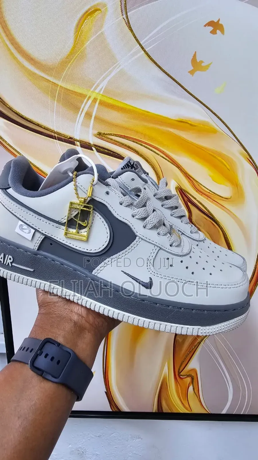 Nike Airforce 1 'light Gray'
Quality 👌🏼👌🏼
Sizes 38-45