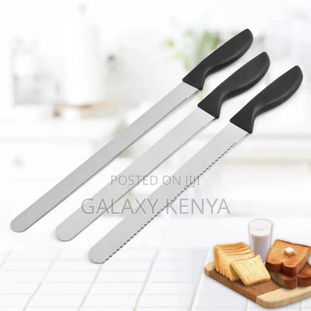 12 Inch Serrated Bread Knife Each ( Course and Fine Blade)* - main view
