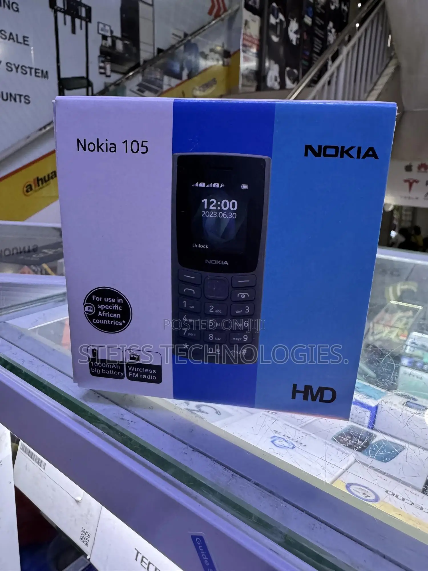 New Nokia 105 Black