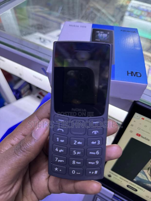 New Nokia 105 Black - main view