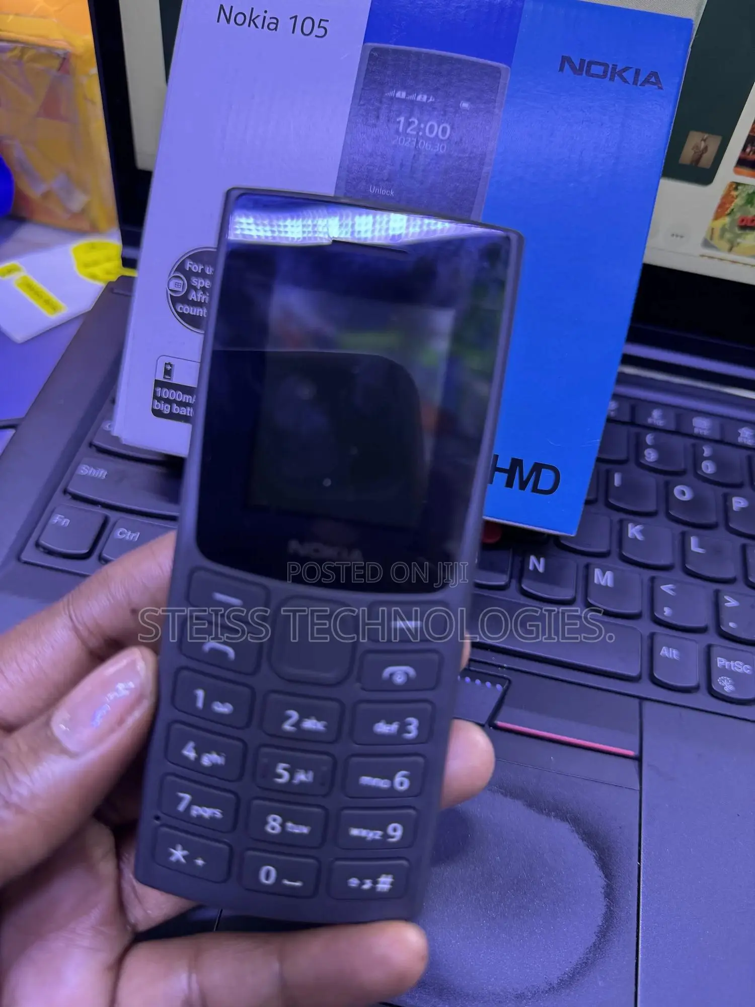 New Nokia 105 Black