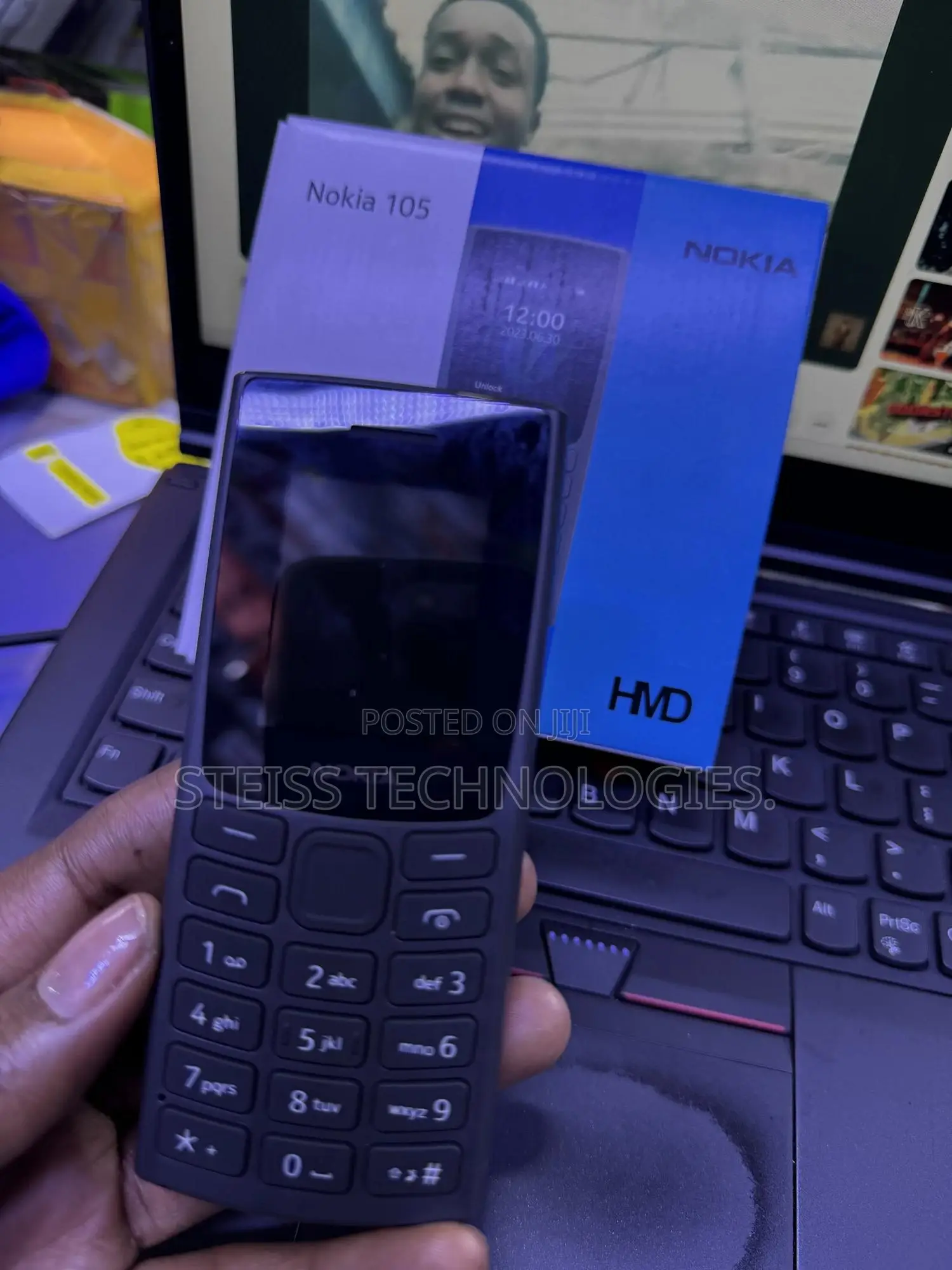 New Nokia 105 Black