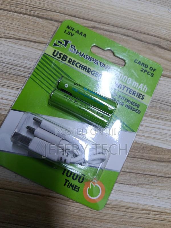 Aaa (3000mah) Lithium Battery Rechargeable 3000mwh, With Usb Type C C - main view