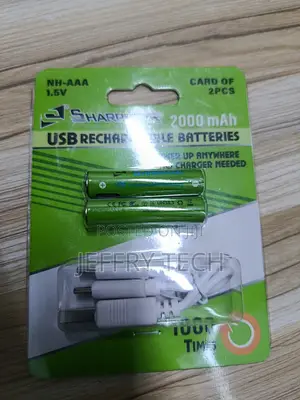 Aaa (3000mah) Lithium Battery Rechargeable 3000mwh, With Usb Type C C
