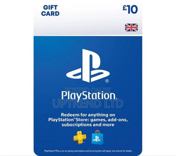 Sony – PSN £10 Uk Gift Card