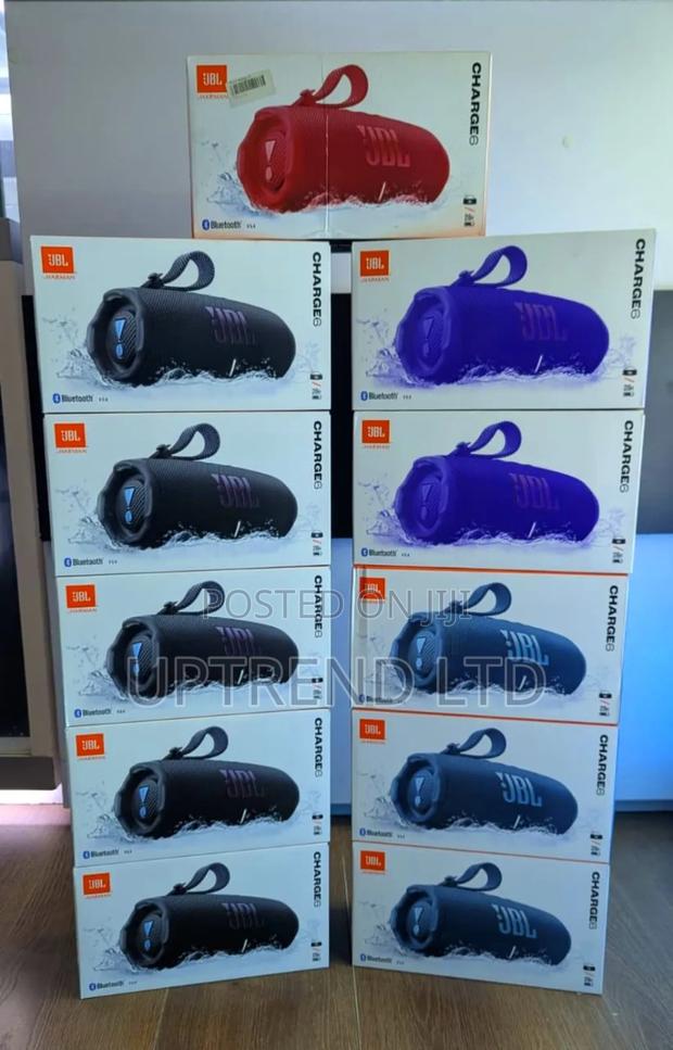 JBL Charge 6 Portable Bluetooth Speaker - main view