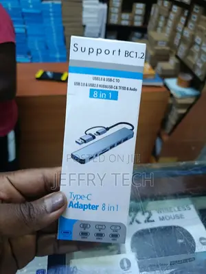 Usb C Hub, 8 in 2 Usb Hub 3.0 Multiport Adapter With Sd/Tf Card Reade