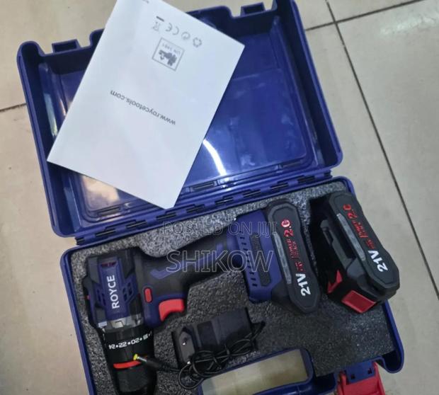 Royce 21v Cordless Brushless Drill – High Performance