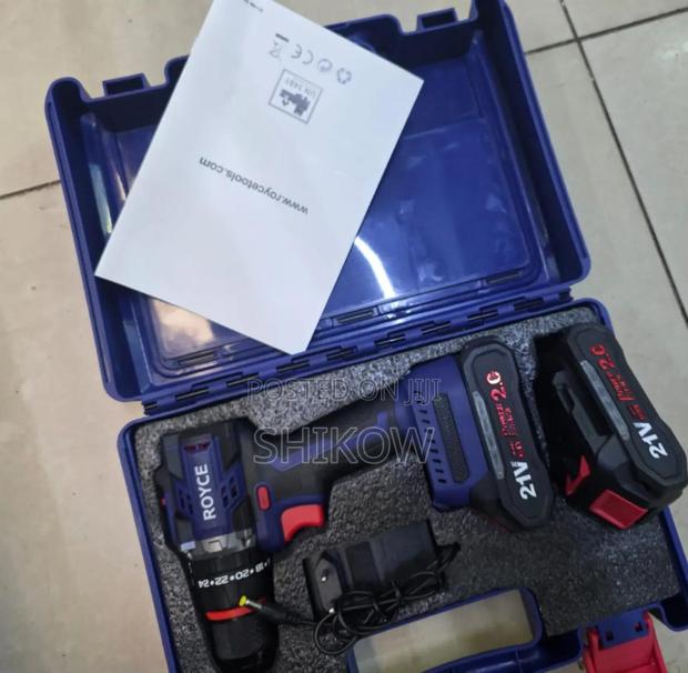 Royce 21v Brushless Drill – Heavy Duty - main view