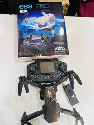 E88 Pro Drone (With Camera and Screen) – Hd Aerial Photography Drone