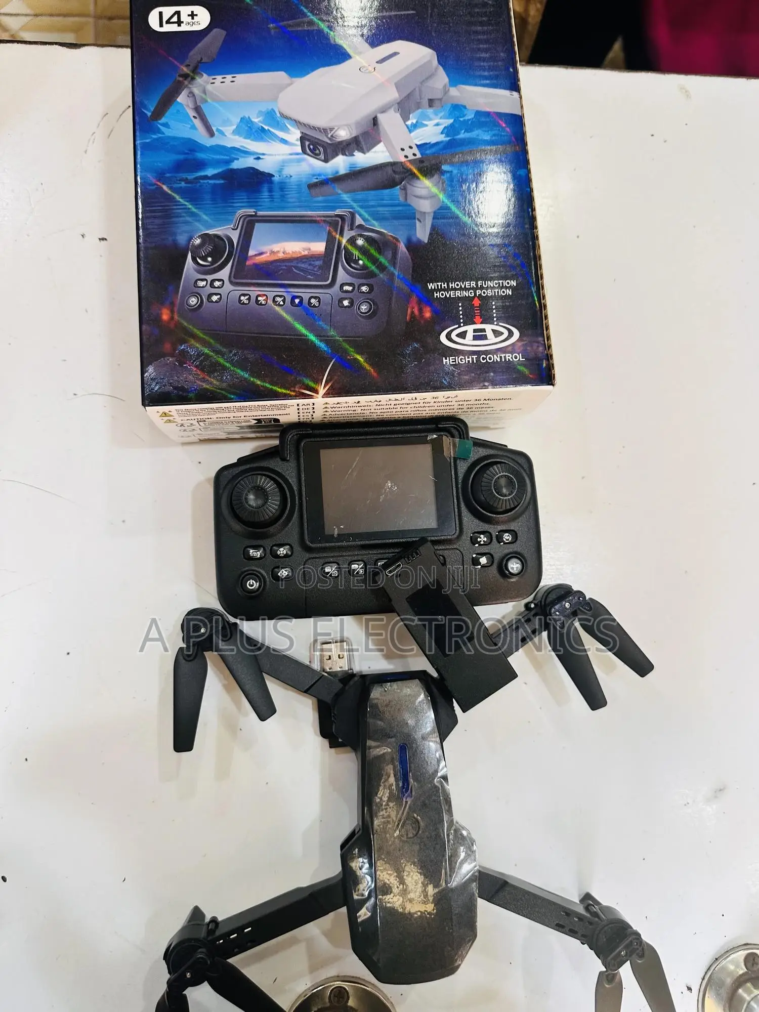 E88 Pro Drone (With Camera and Screen) – Hd Aerial Photography Drone