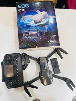 E88 Pro Drone (With Camera and Screen) – Foldable Easy to Fly