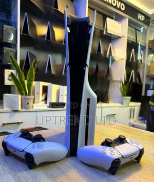 Sony Ps5 , Playstation 5 Slim Two Controllers With 1tb SSD Storage - thumbnail 2