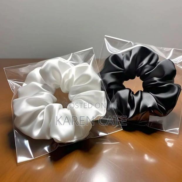 Hair Scrunchies Made Using Satin for Maximum Hair Protection - thumbnail 2