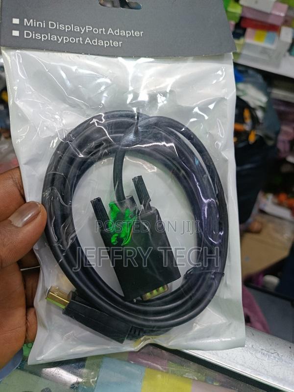 Displayport (Dp) to Vga Cables Connect Modern Computers (Laptops/Desk - main view