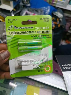 Sharpstar 2x Aaa 2000 Mah 1.5v Usb Rechargeable Battery – Li-Ion Aa U - thumbnail 2
