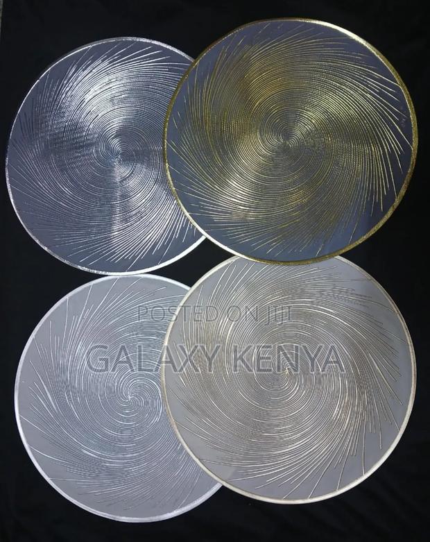 6pcs PVC Non-Woven, Waterproof Table Mats - main view