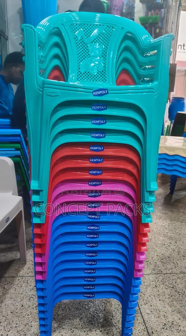 Kenpoly Kindergarten Children Chairs With Arms. - main view
