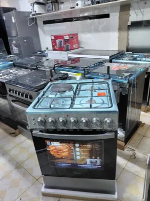Midea 3+1 Standing Cooker With Electric Oven 60by60