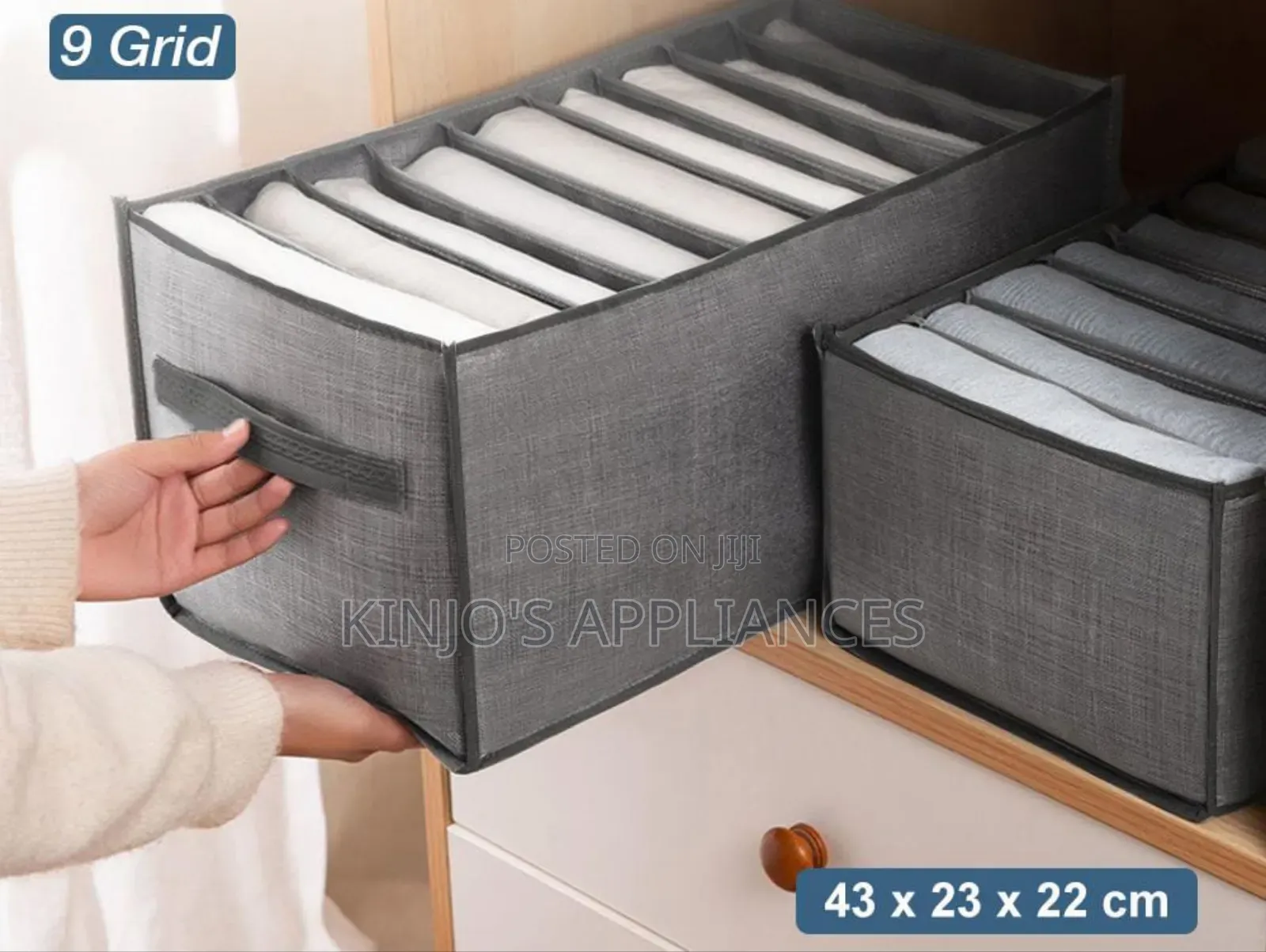 9 Grid Storage Drawer Divider