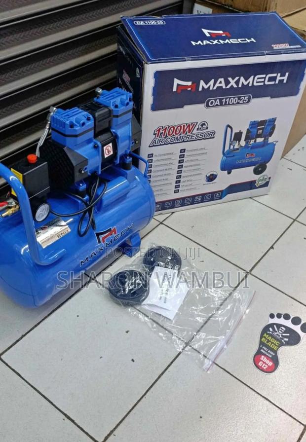 Maxmech 25l Compressor Electric Silent Compressor - main view